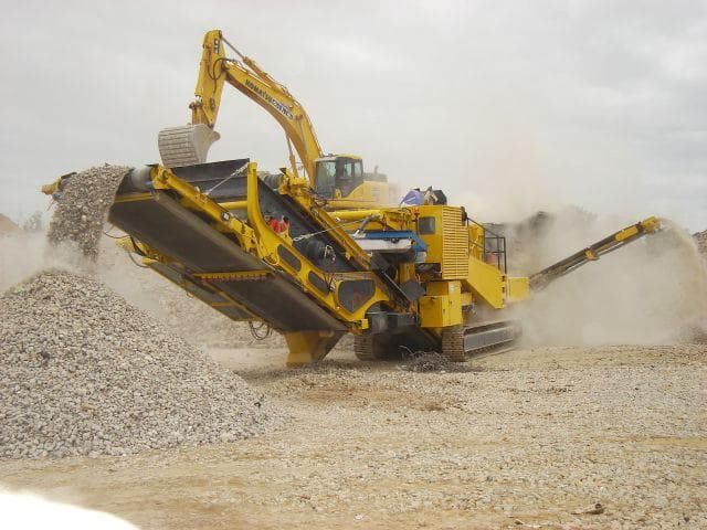 Mobile crushing plant in russia forsale